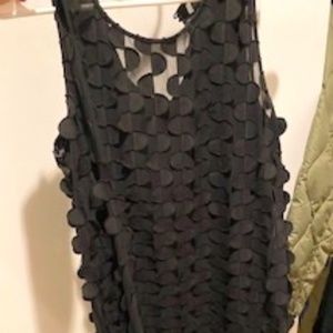 Nic + Zoe black dress